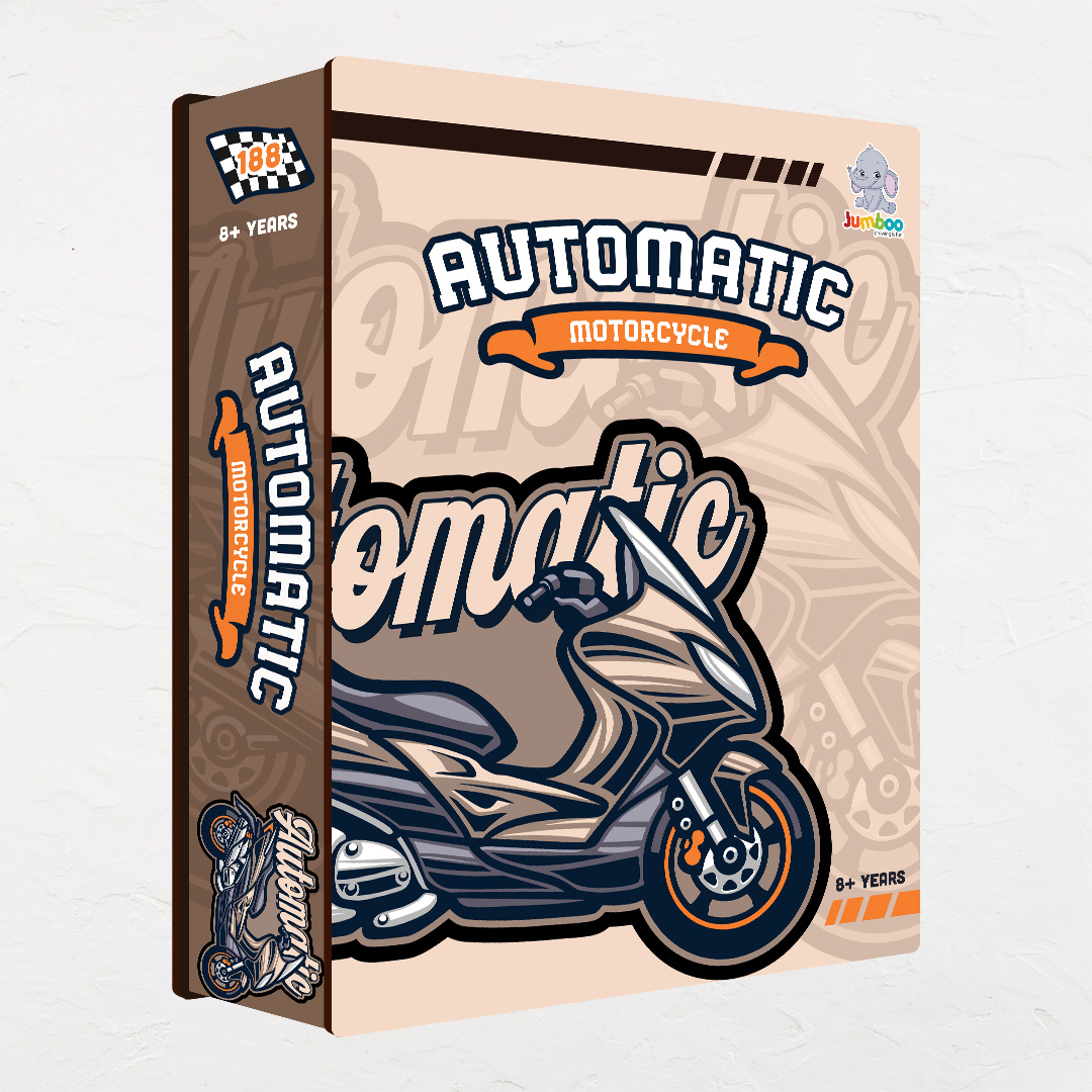 Automatic Motorcycle a perfectly crafted jigsaw puzzle for bike lovers