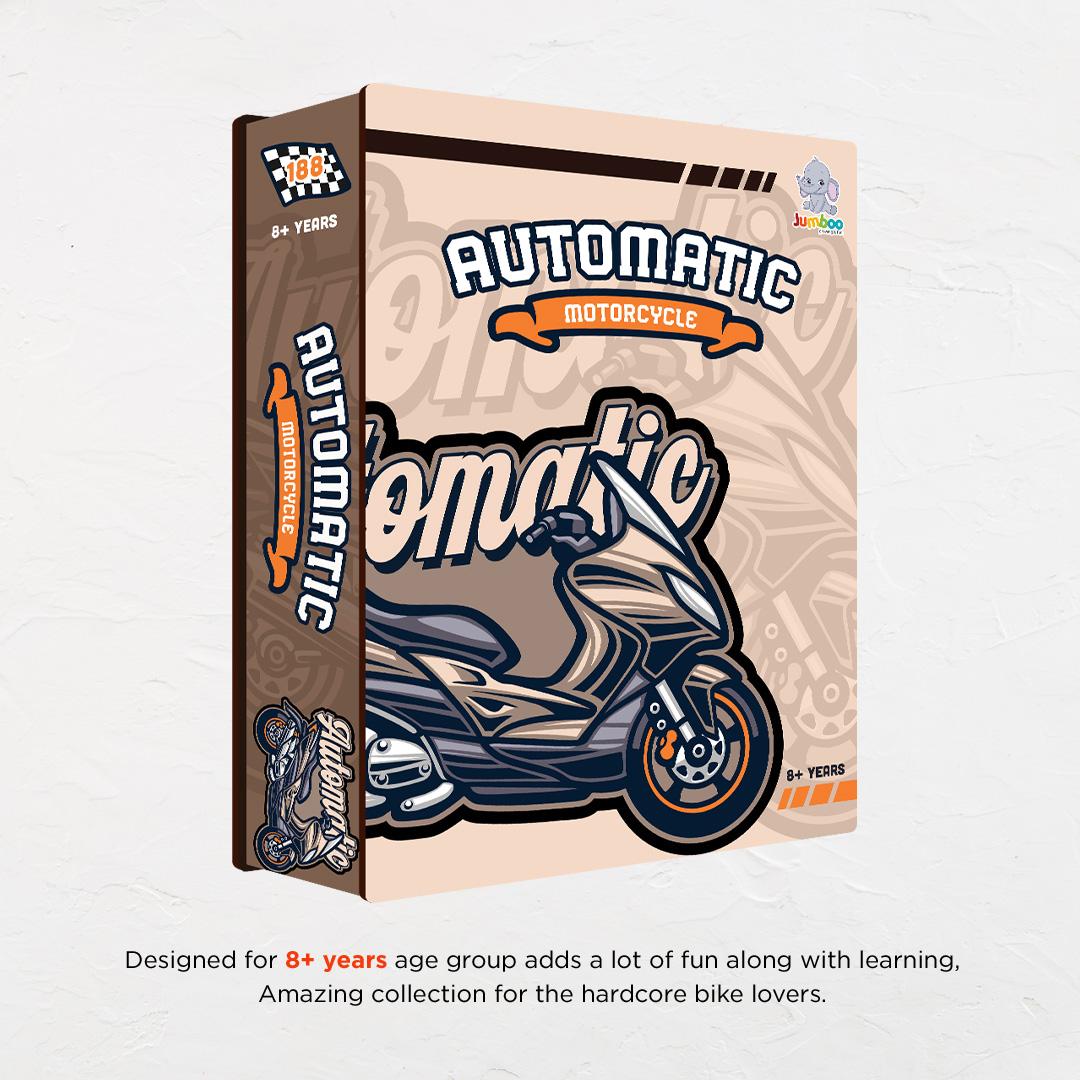 Automatic Motorcycle a perfectly crafted jigsaw puzzle for bike lovers
