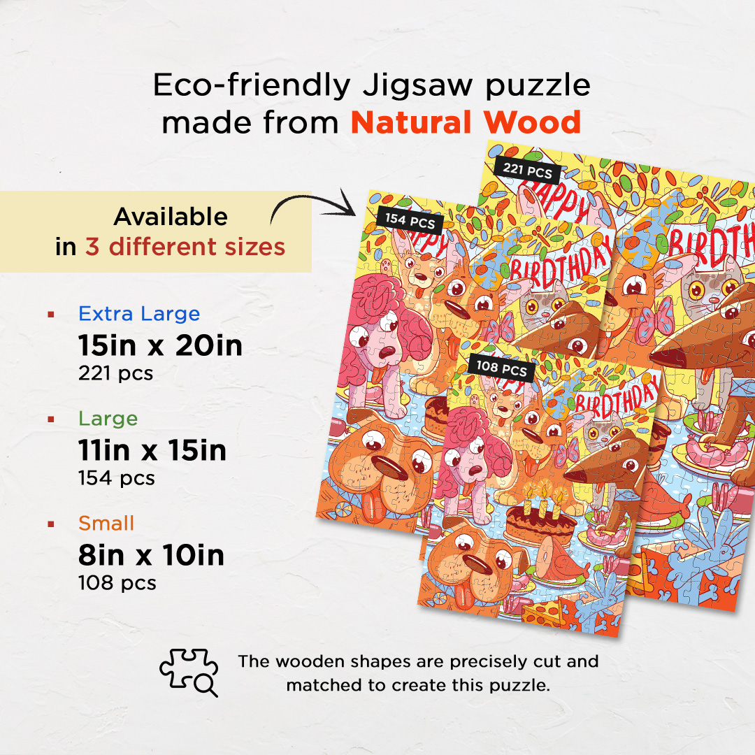 Birthday Party hidden objects puzzle perfect for the curious kids