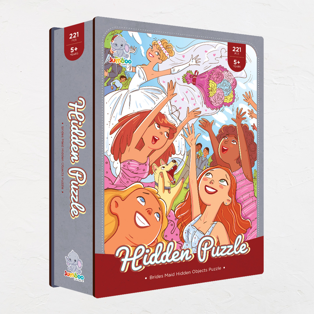 Brides Maid hidden objects puzzle perfect for the curious kids