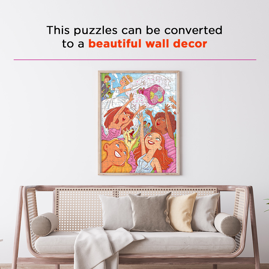 Brides Maid hidden objects puzzle perfect for the curious kids