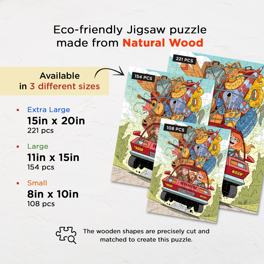 Crazy Traveller hidden objects puzzle perfect for the curious kids