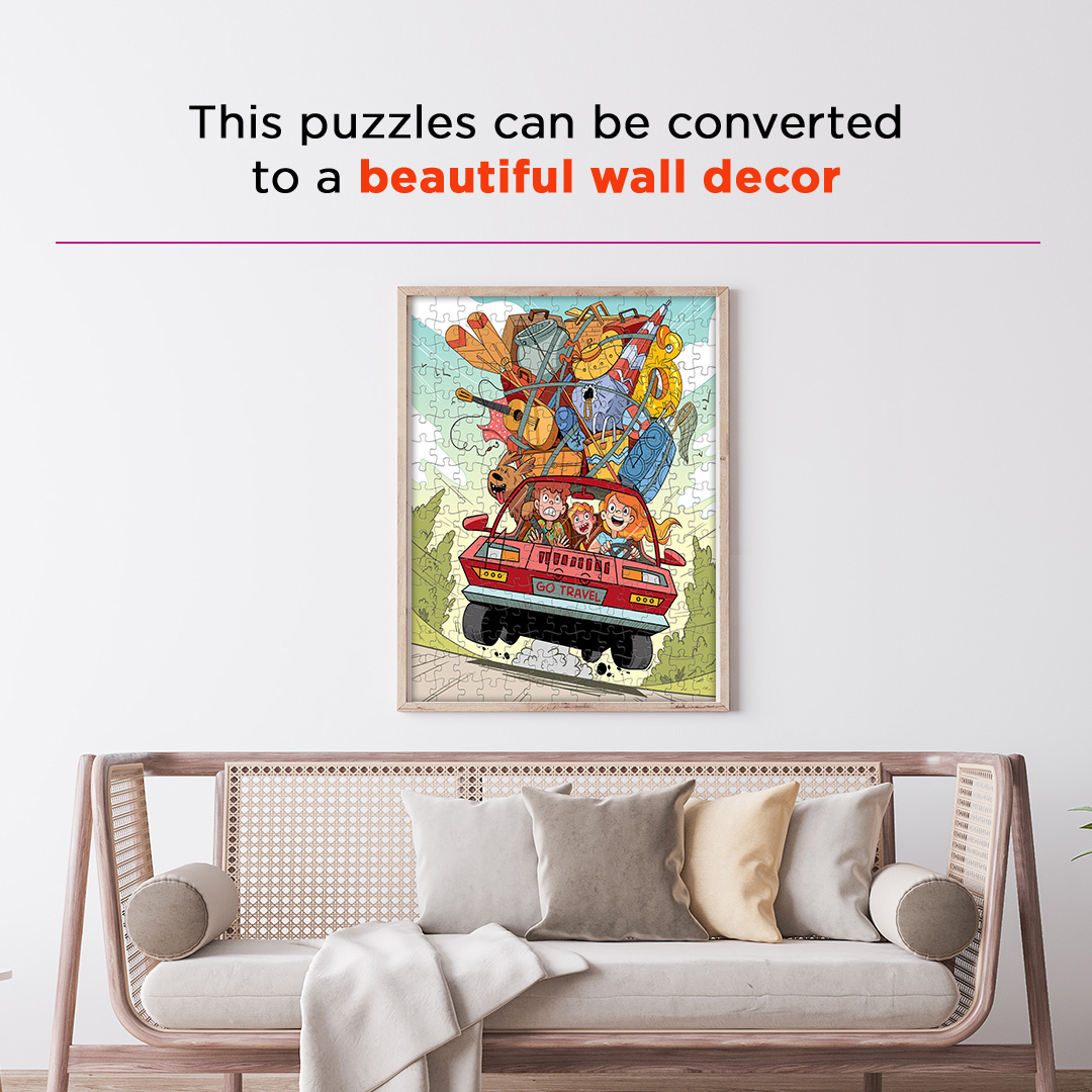 Crazy Traveller hidden objects puzzle perfect for the curious kids