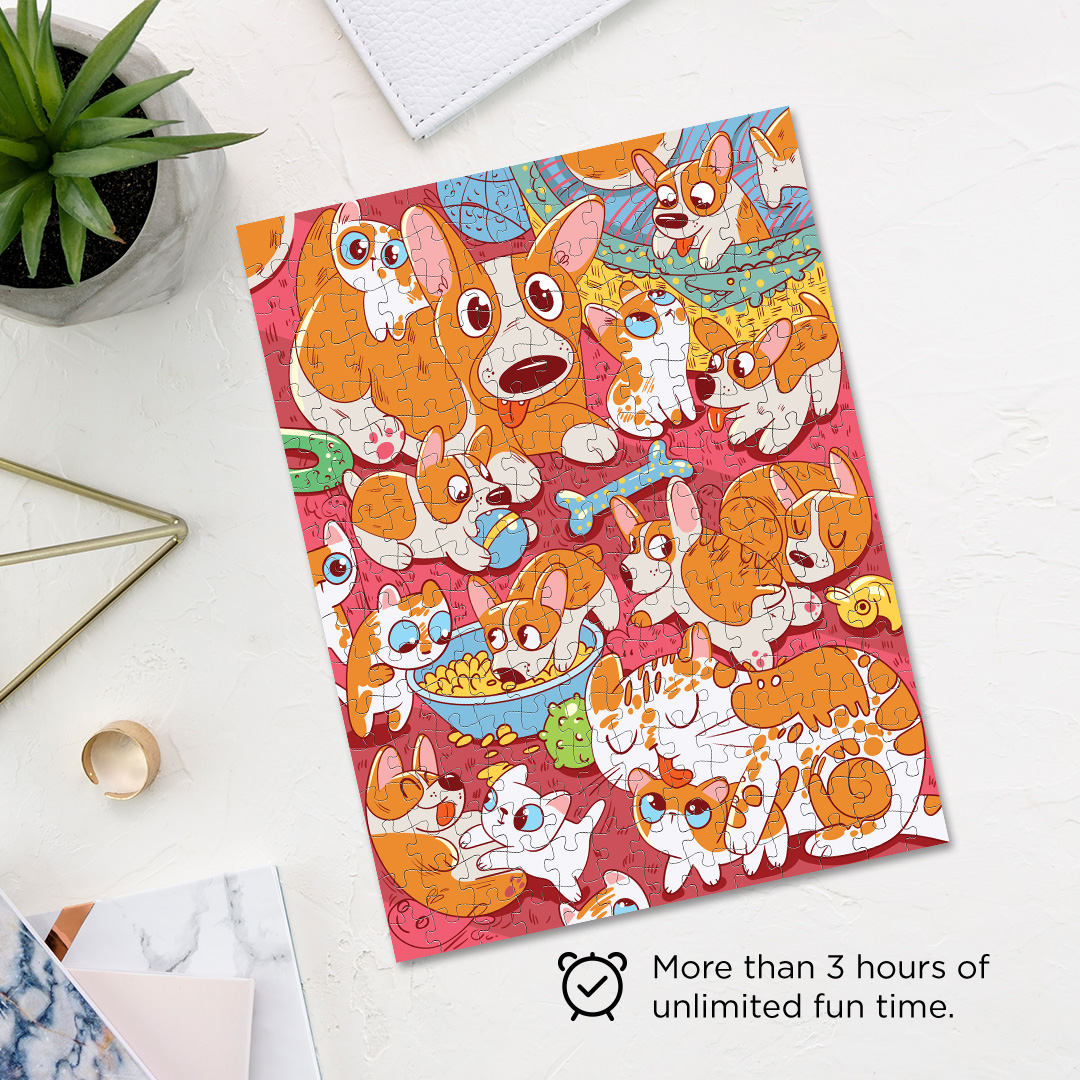 Dogs and Cats hidden objects puzzle perfect for the curious kids
