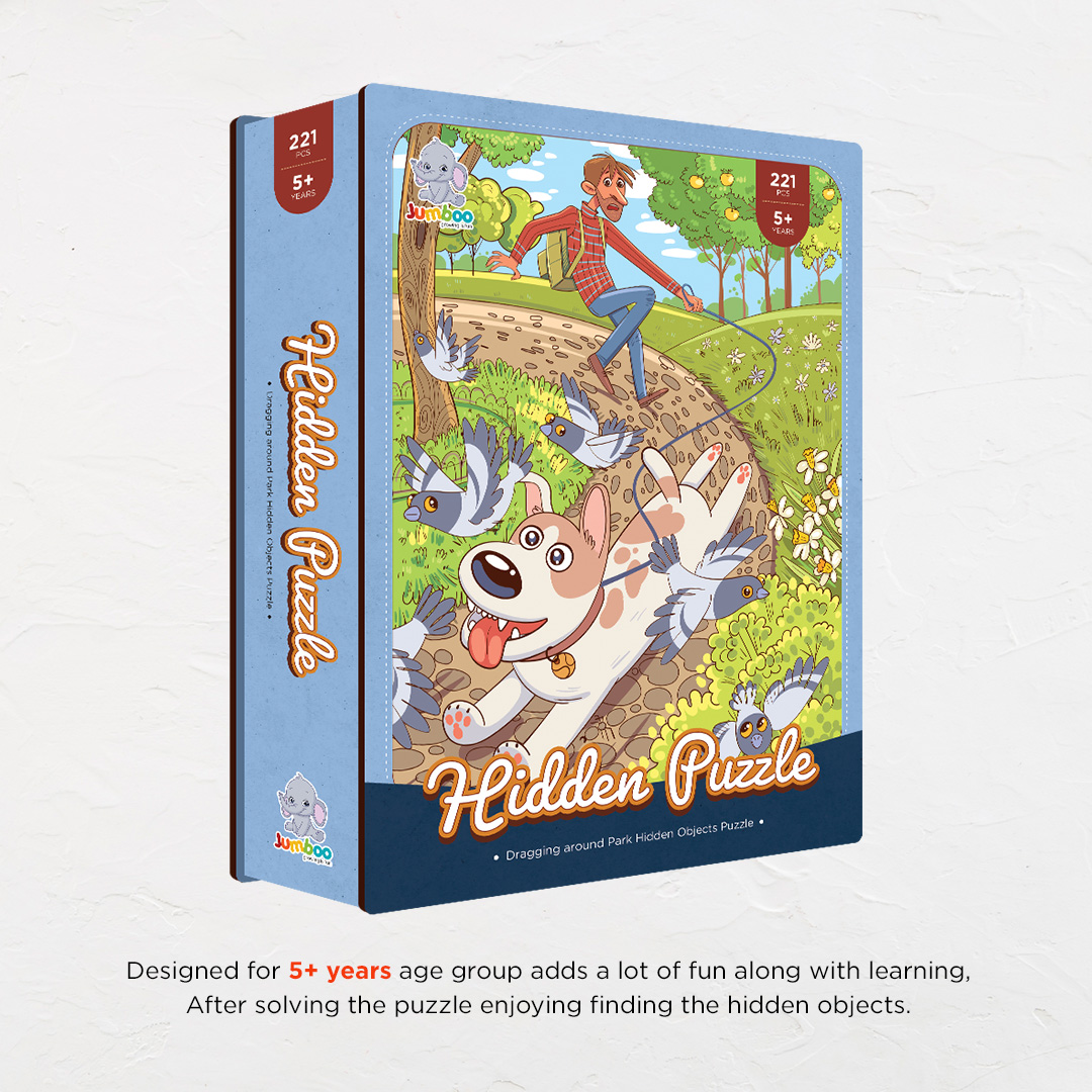 Dragging Around Park objects puzzle perfect for the curious kids