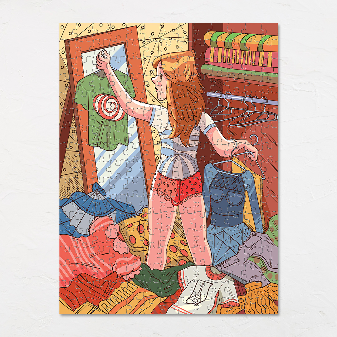Jumbled Dressing hidden objects puzzle perfect for the curious kids