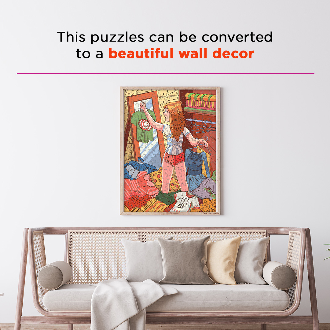 Jumbled Dressing hidden objects puzzle perfect for the curious kids