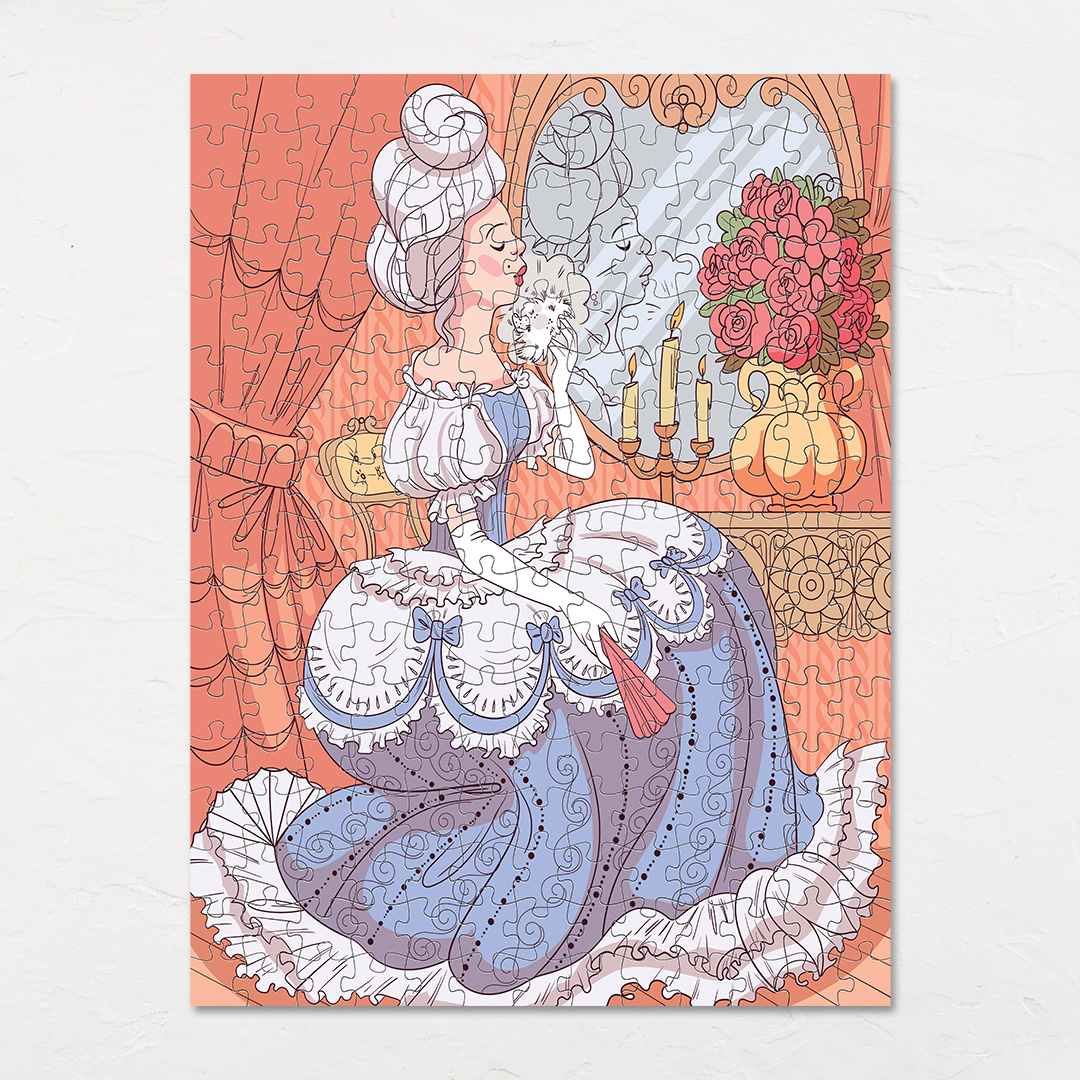 Makeup Queen hidden objects puzzle perfect for the curious kids