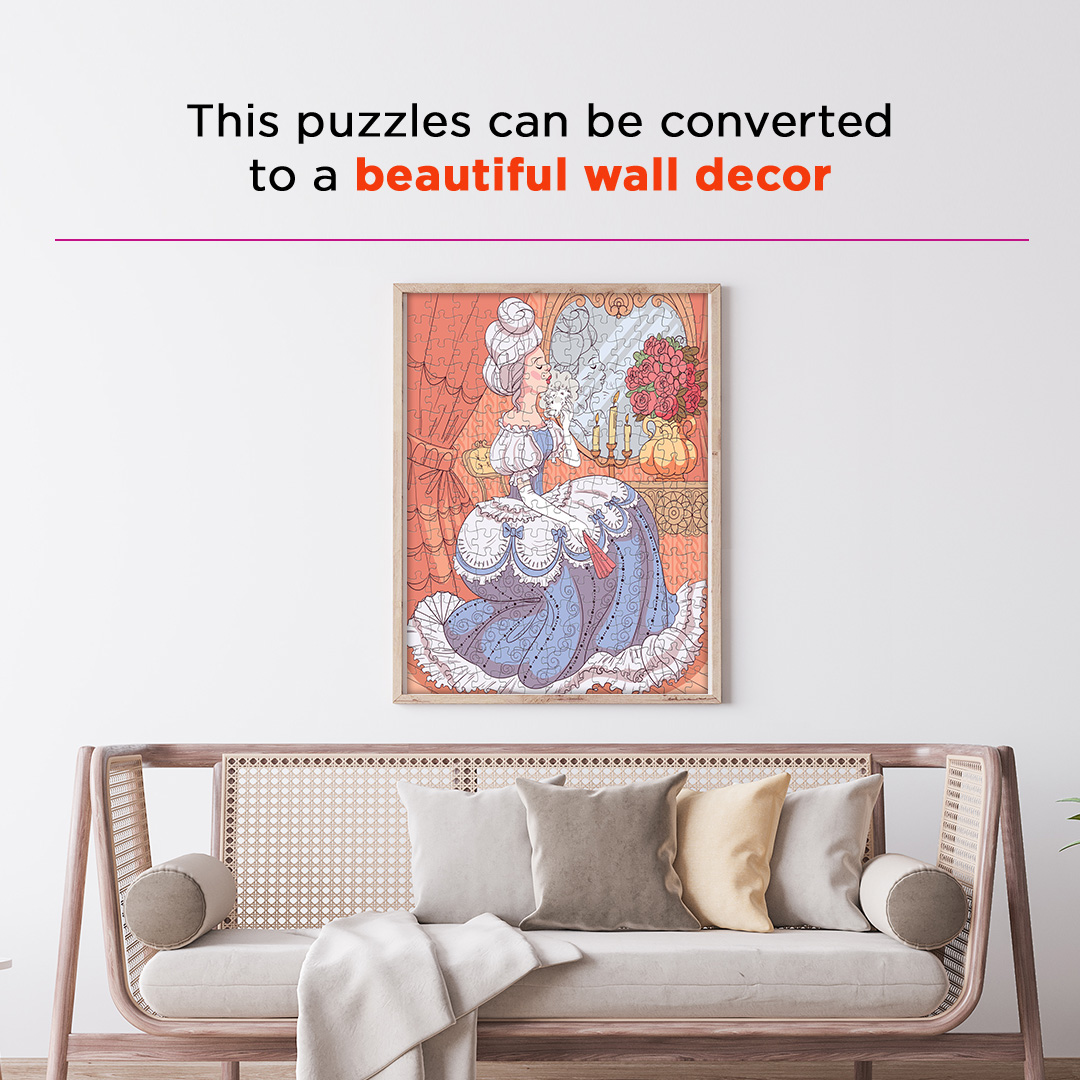 Makeup Queen hidden objects puzzle perfect for the curious kids
