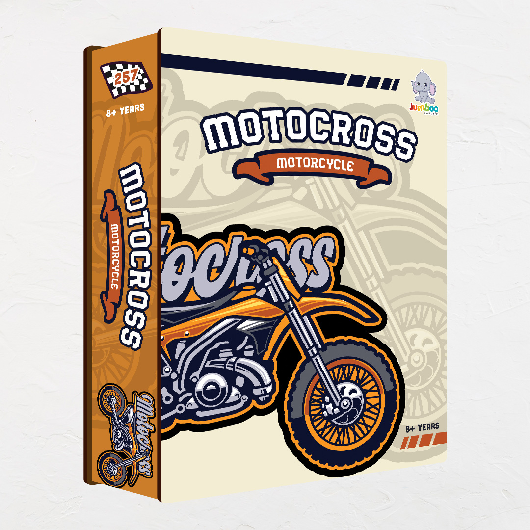 Motercross Motorcycle a perfectly crafted jigsaw puzzle for bike lovers