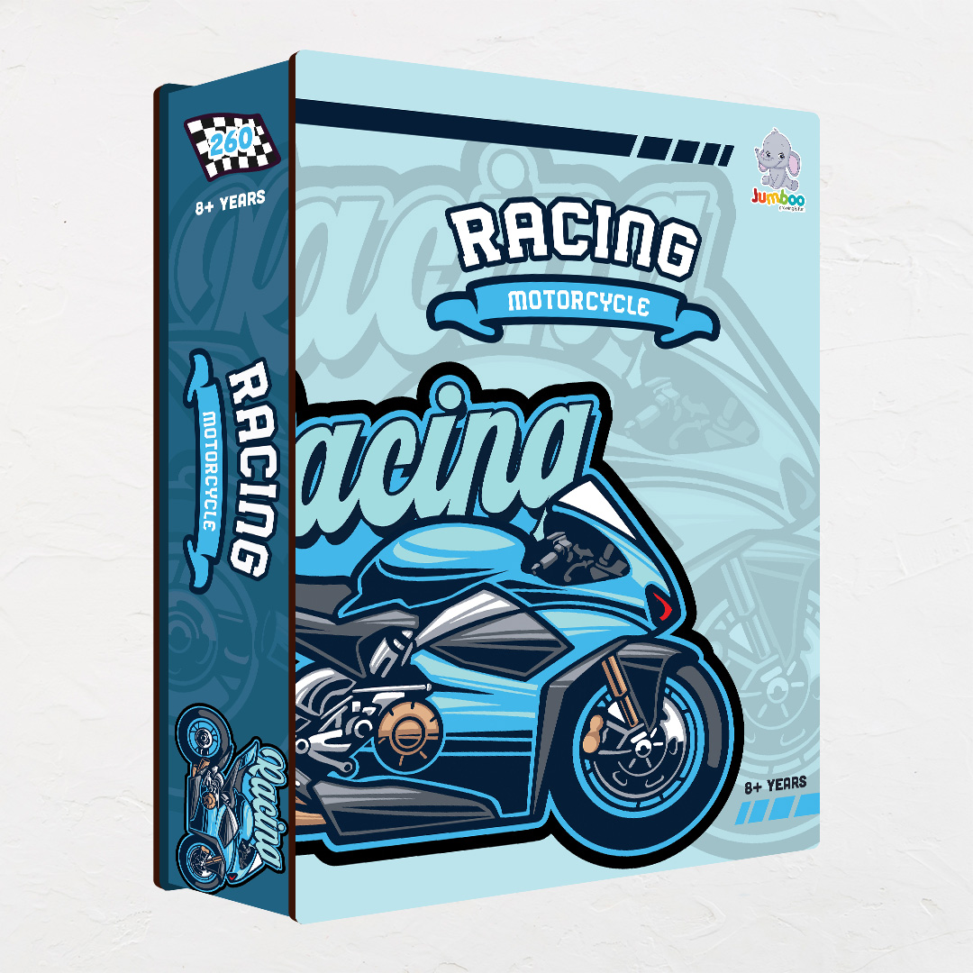 Racing Motorcycle a perfectly crafted jigsaw puzzle for bike lovers