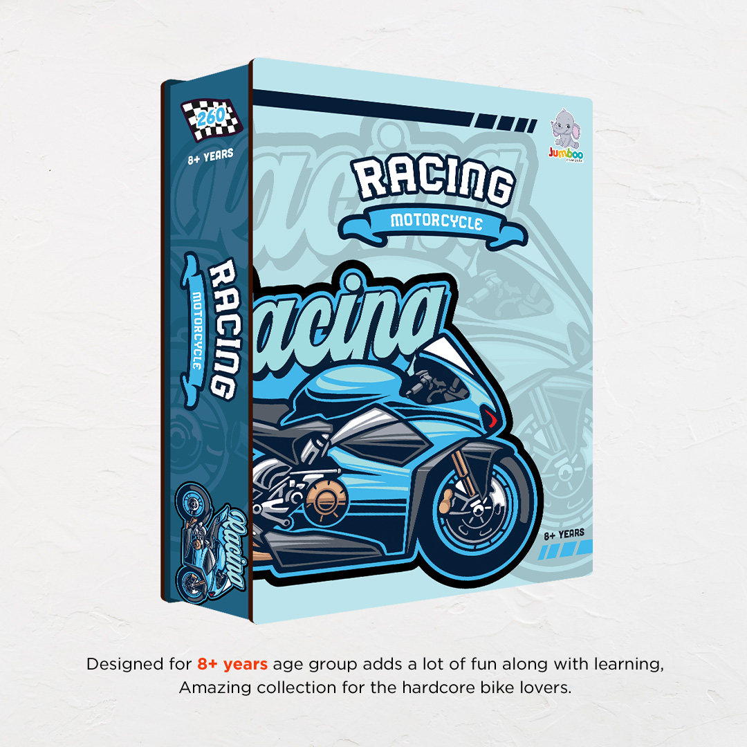 Racing Motorcycle a perfectly crafted jigsaw puzzle for bike lovers