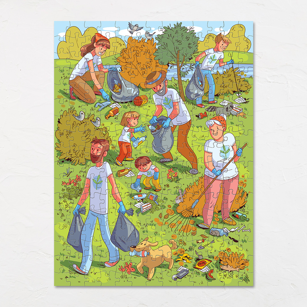Responsible Society hidden objects puzzle perfect for the curious kids
