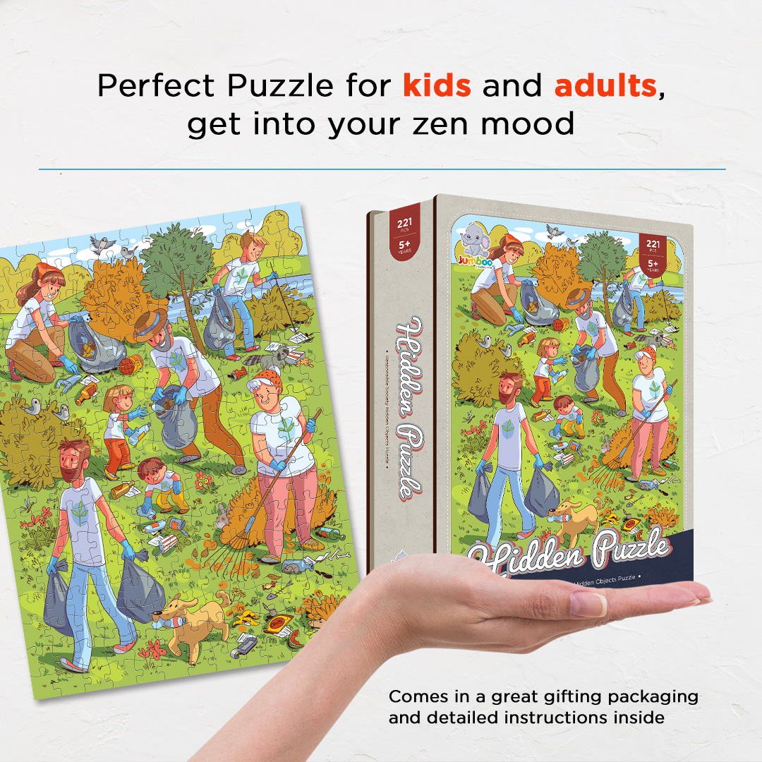 Responsible Society hidden objects puzzle perfect for the curious kids