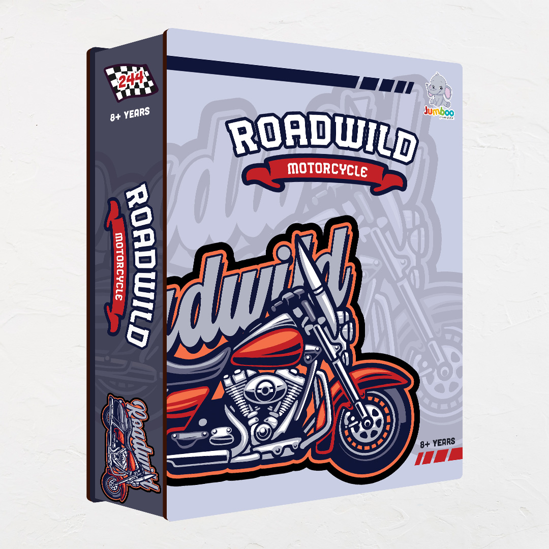 Roadwild Motorcycle a perfectly crafted jigsaw puzzle for bike lovers