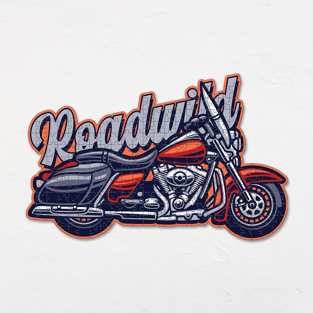 Roadwild Motorcycle a perfectly crafted jigsaw puzzle for bike lovers