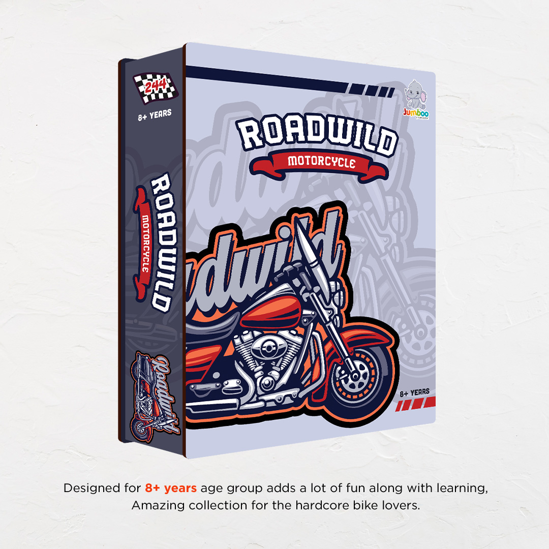 Roadwild Motorcycle a perfectly crafted jigsaw puzzle for bike lovers