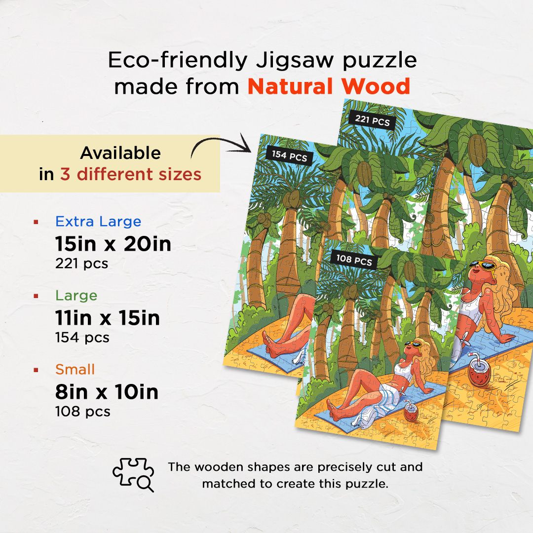 Solo Vacation hidden objects puzzle perfect for the curious kids