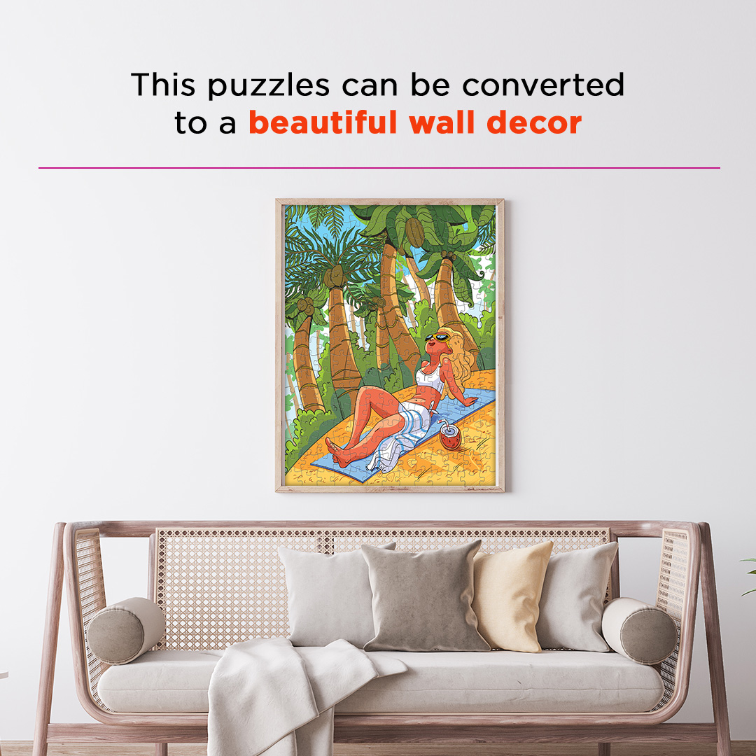 Solo Vacation hidden objects puzzle perfect for the curious kids