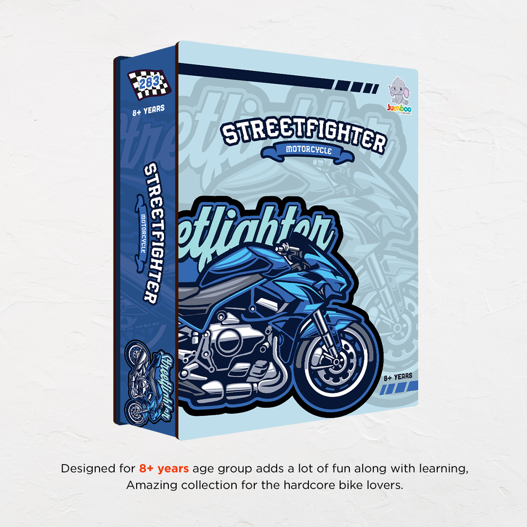 Streetfighter Motorcycle a perfectly crafted jigsaw puzzle for bike lovers
