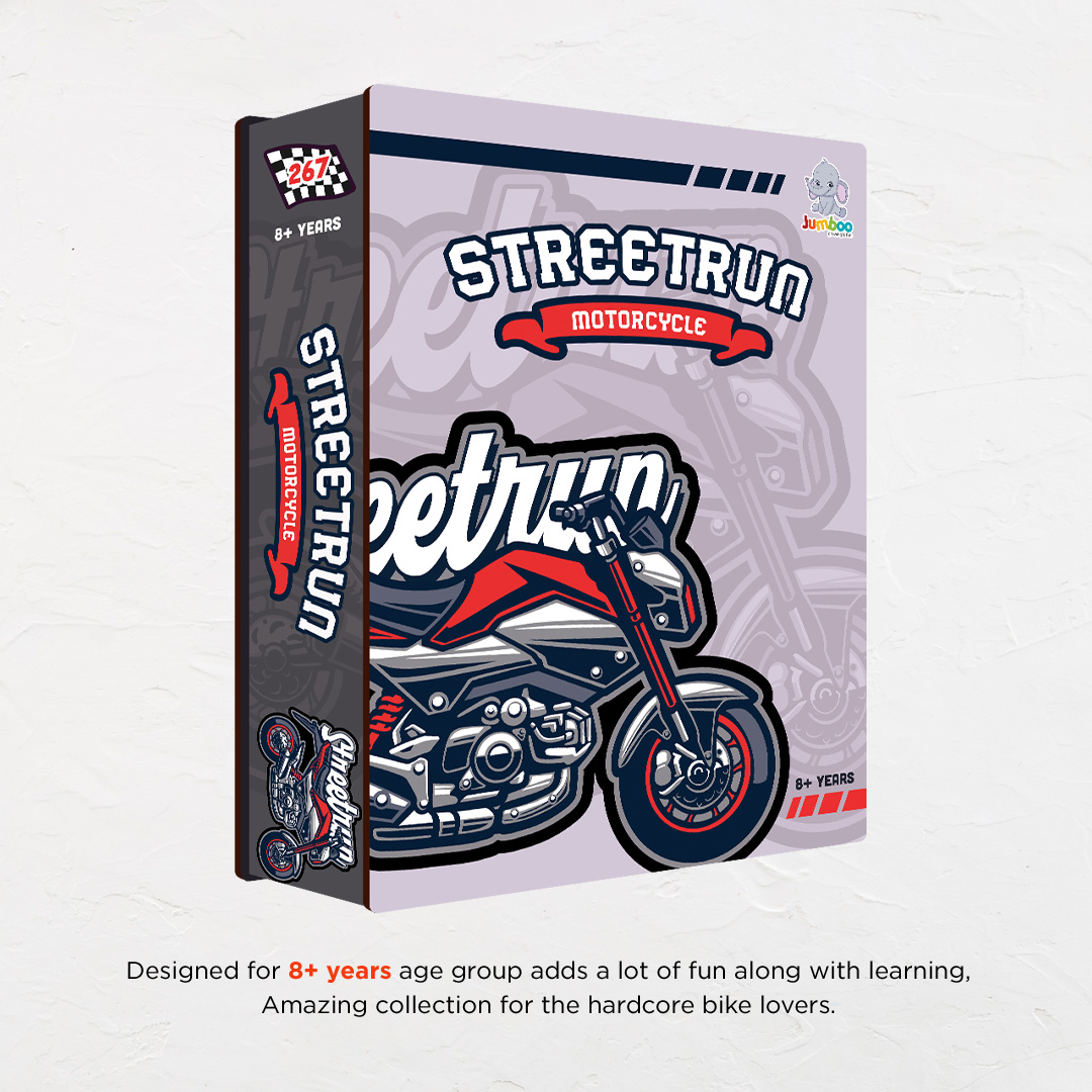 Streetrun Motorcycle a perfectly crafted jigsaw puzzle for bike lovers
