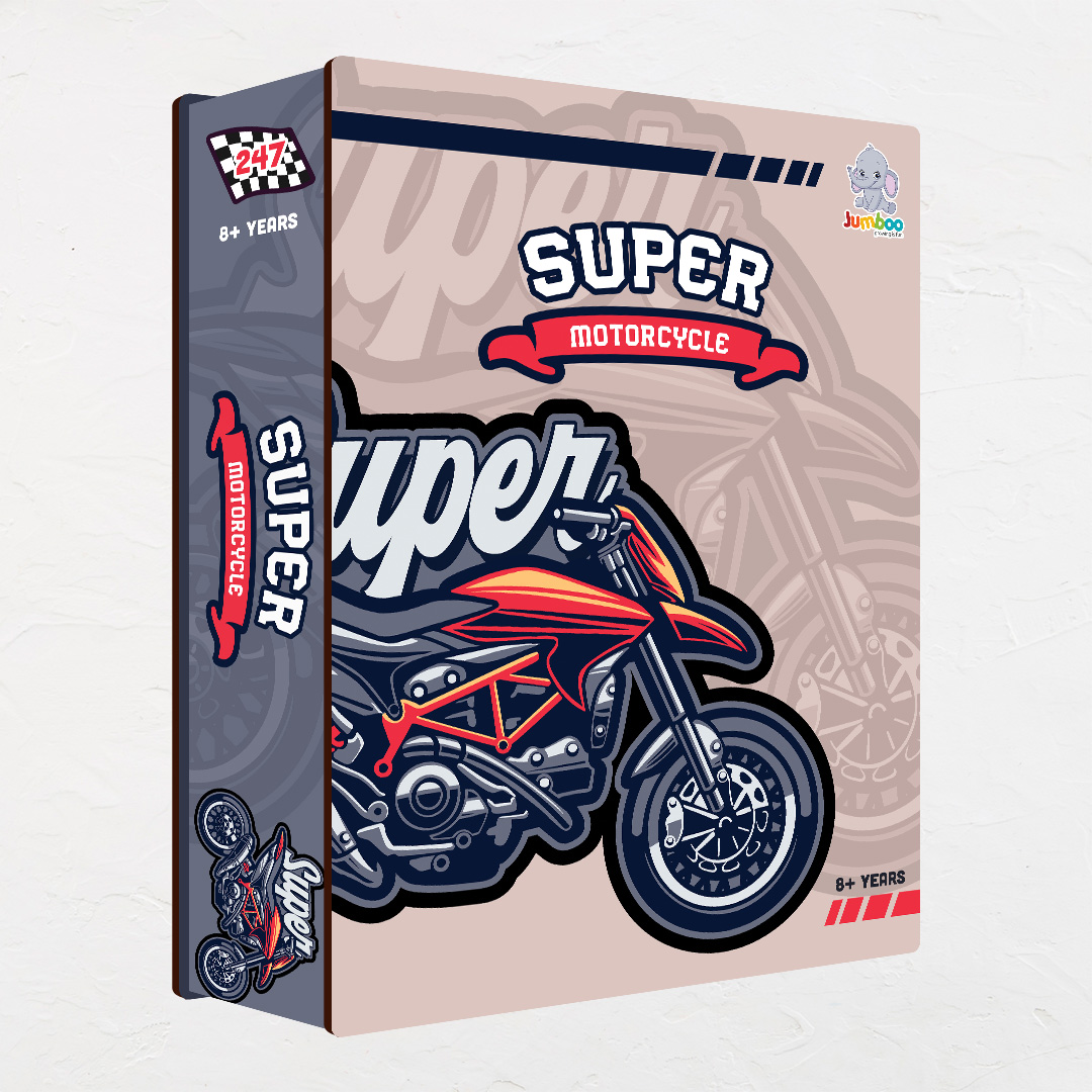 Super Motorcycle a perfectly crafted jigsaw puzzle for bike lovers