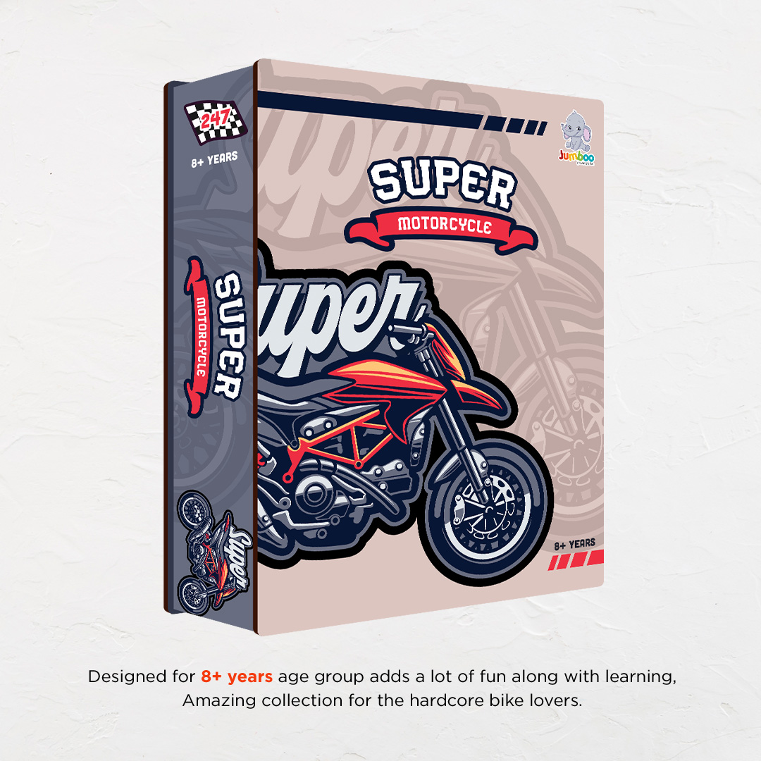 Super Motorcycle a perfectly crafted jigsaw puzzle for bike lovers