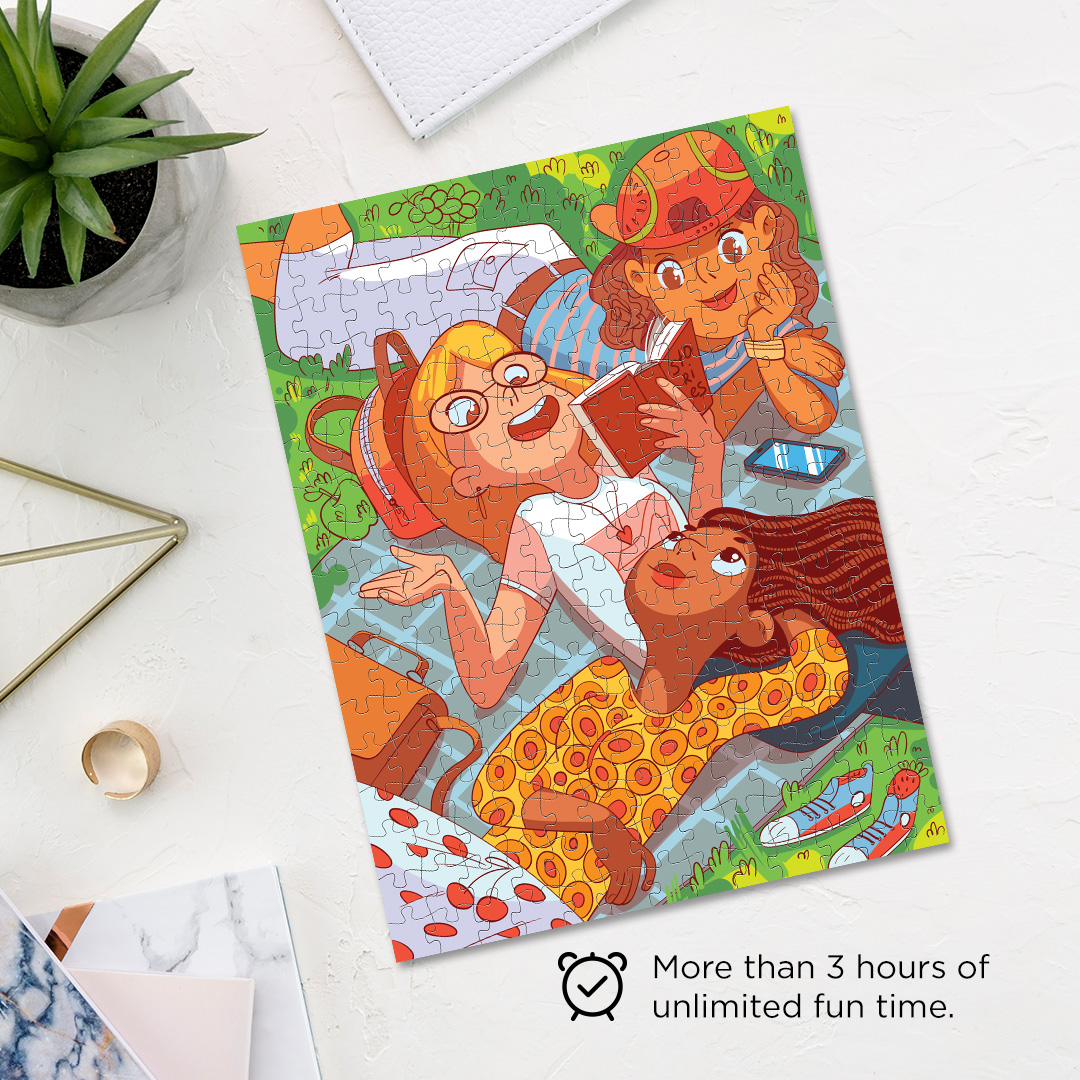 The Story Teller objects puzzle perfect for the curious kids