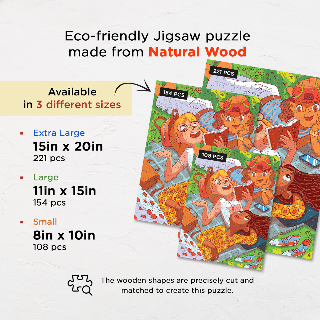 The Story Teller objects puzzle perfect for the curious kids