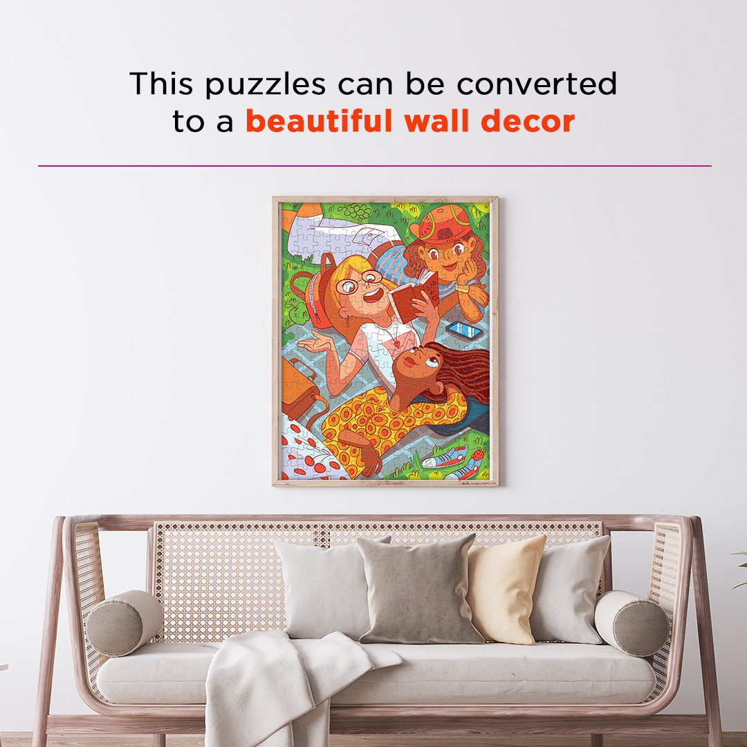 The Story Teller objects puzzle perfect for the curious kids