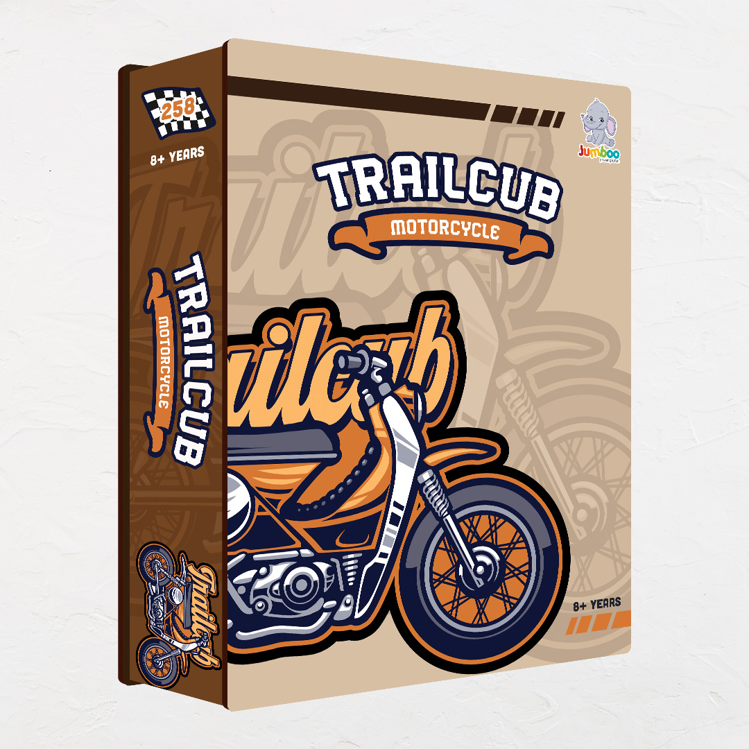 Trailcub Motorcycle a perfectly crafted jigsaw puzzle for bike lovers