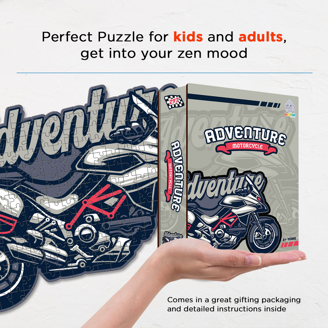 Adventure Motorcycle a perfectly crafted jigsaw puzzle for bike lovers