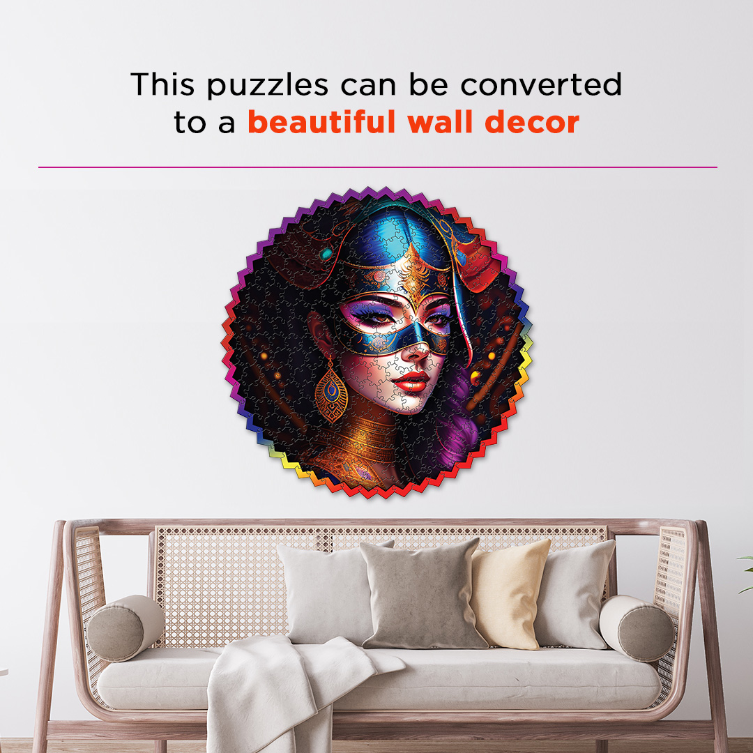 Ahmose Nebetta digital art puzzle for kids and adults a creative art base puzzle
