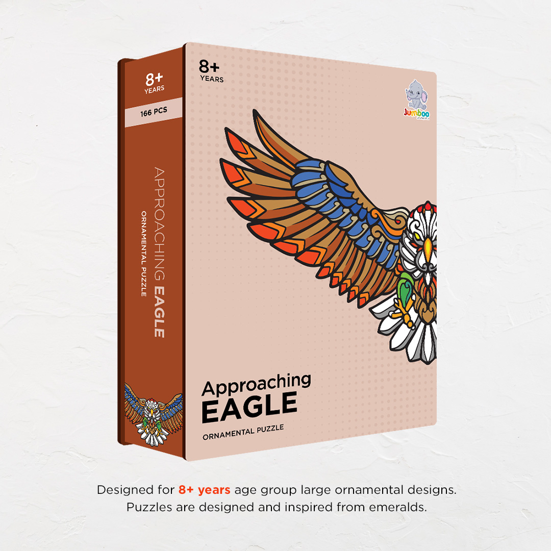 Approaching Eagle Ornamental Puzzle designed precisely to bring amazing fun time