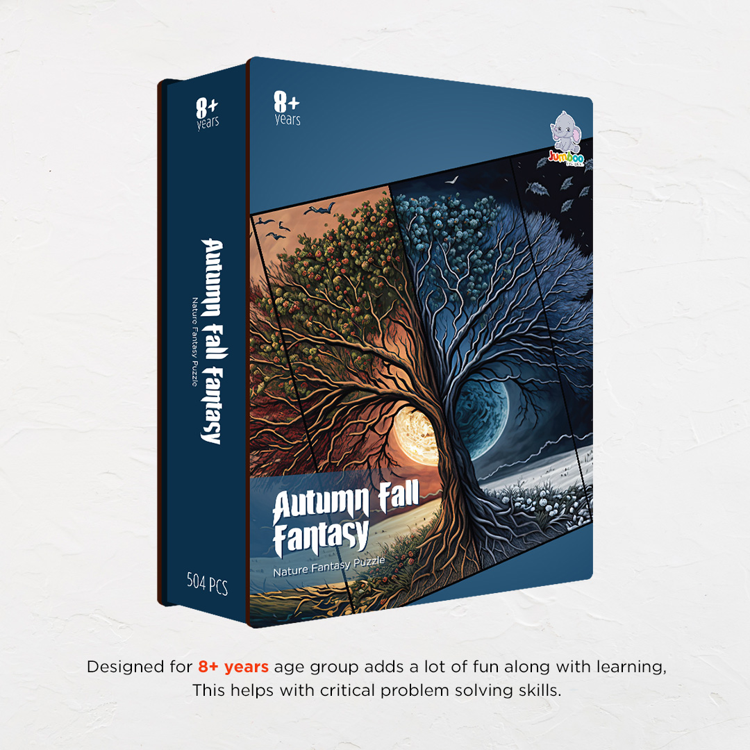 Autumn Fall Fantasy unique jigsaw puzzles created to bring a live décor