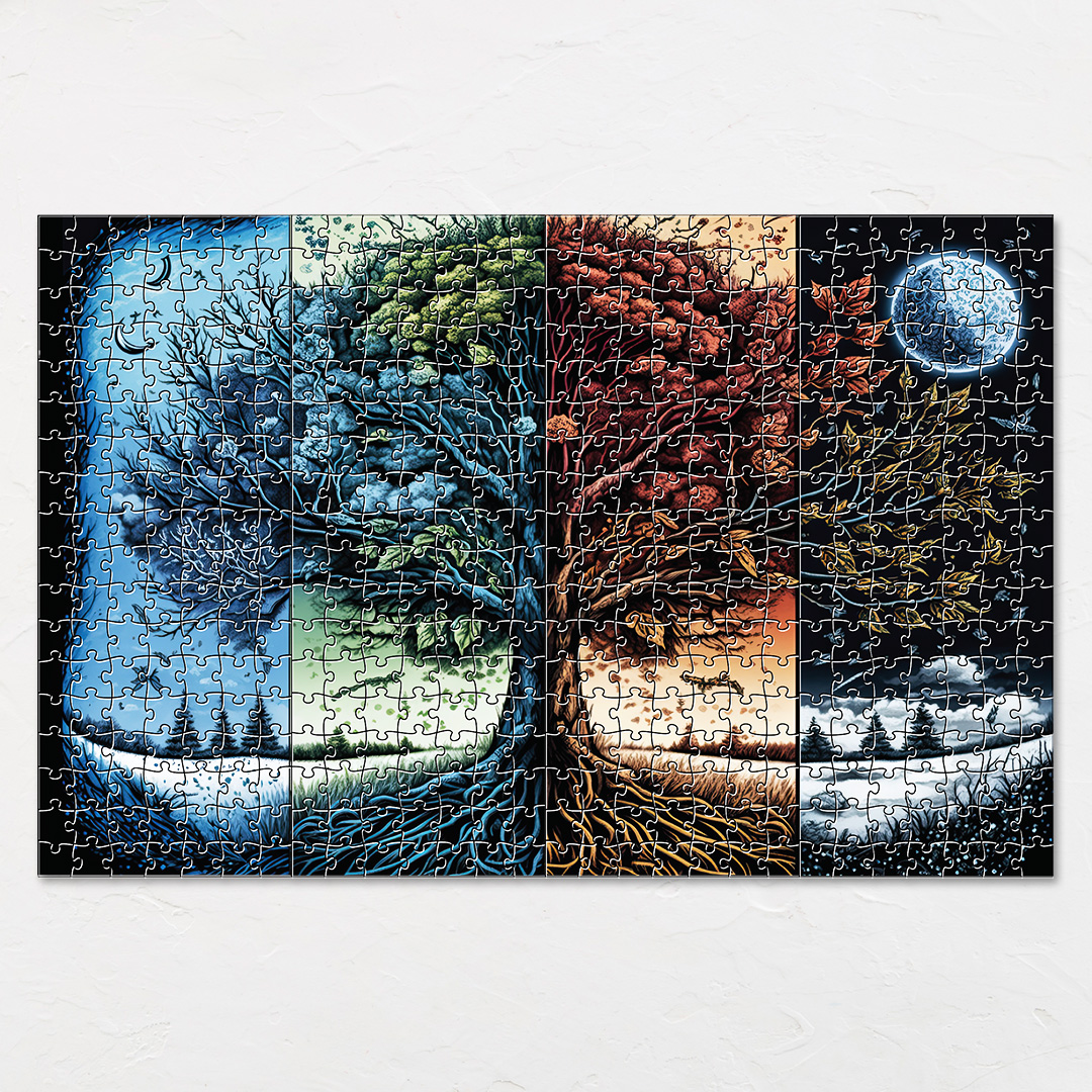 Beautiful Nature Fantasy unique jigsaw puzzles created to bring a live décor