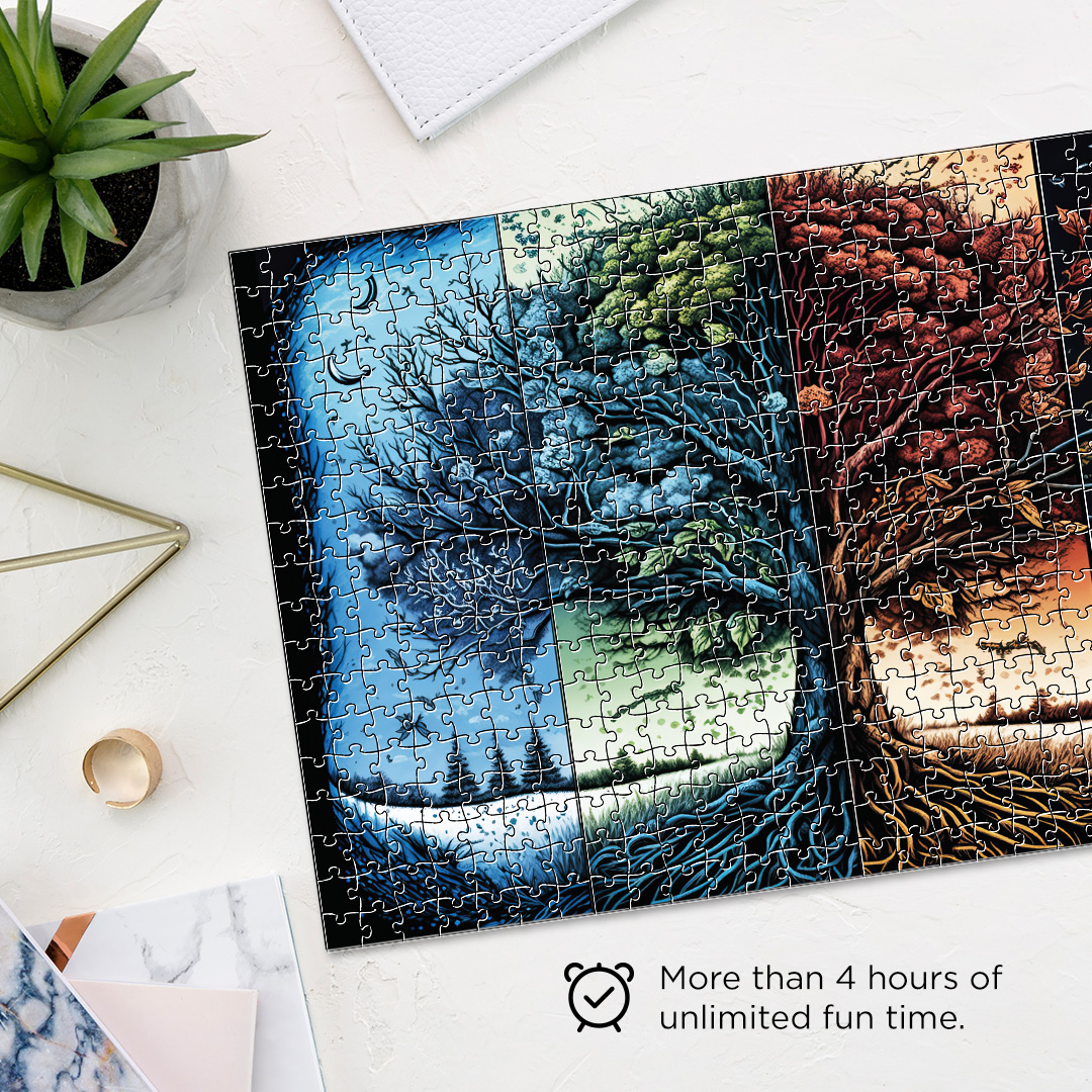 Beautiful Nature Fantasy unique jigsaw puzzles created to bring a live décor