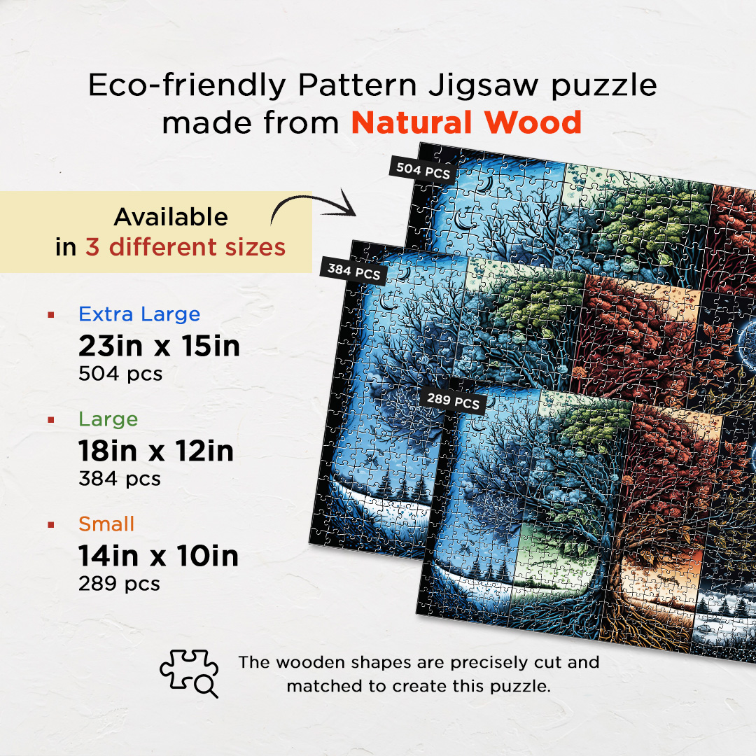 Beautiful Nature Fantasy unique jigsaw puzzles created to bring a live décor