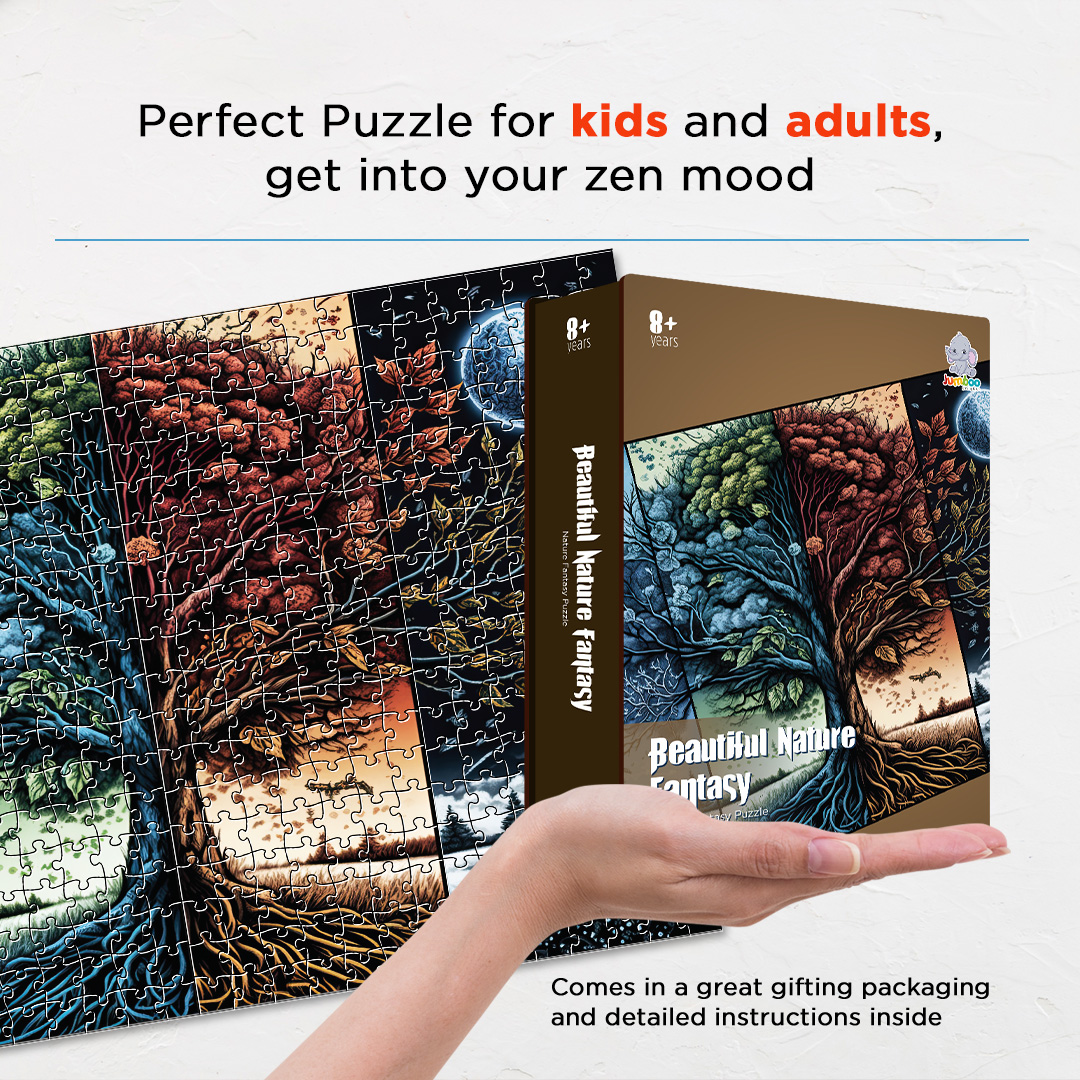 Beautiful Nature Fantasy unique jigsaw puzzles created to bring a live décor