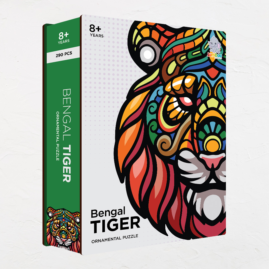 Bengal Tiger Ornamental Puzzle designed precisely to bring amazing fun time