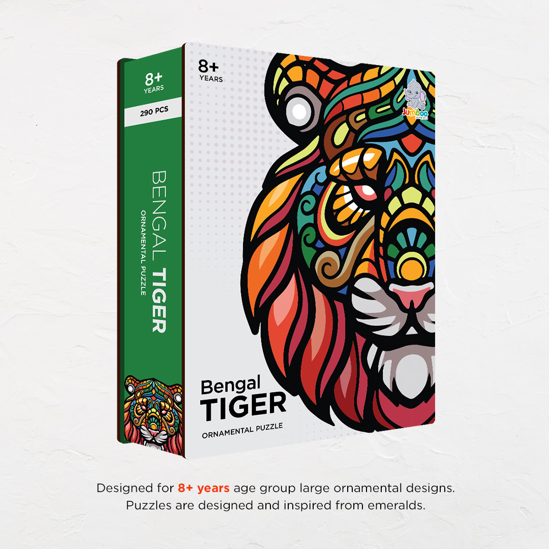 Bengal Tiger Ornamental Puzzle designed precisely to bring amazing fun time