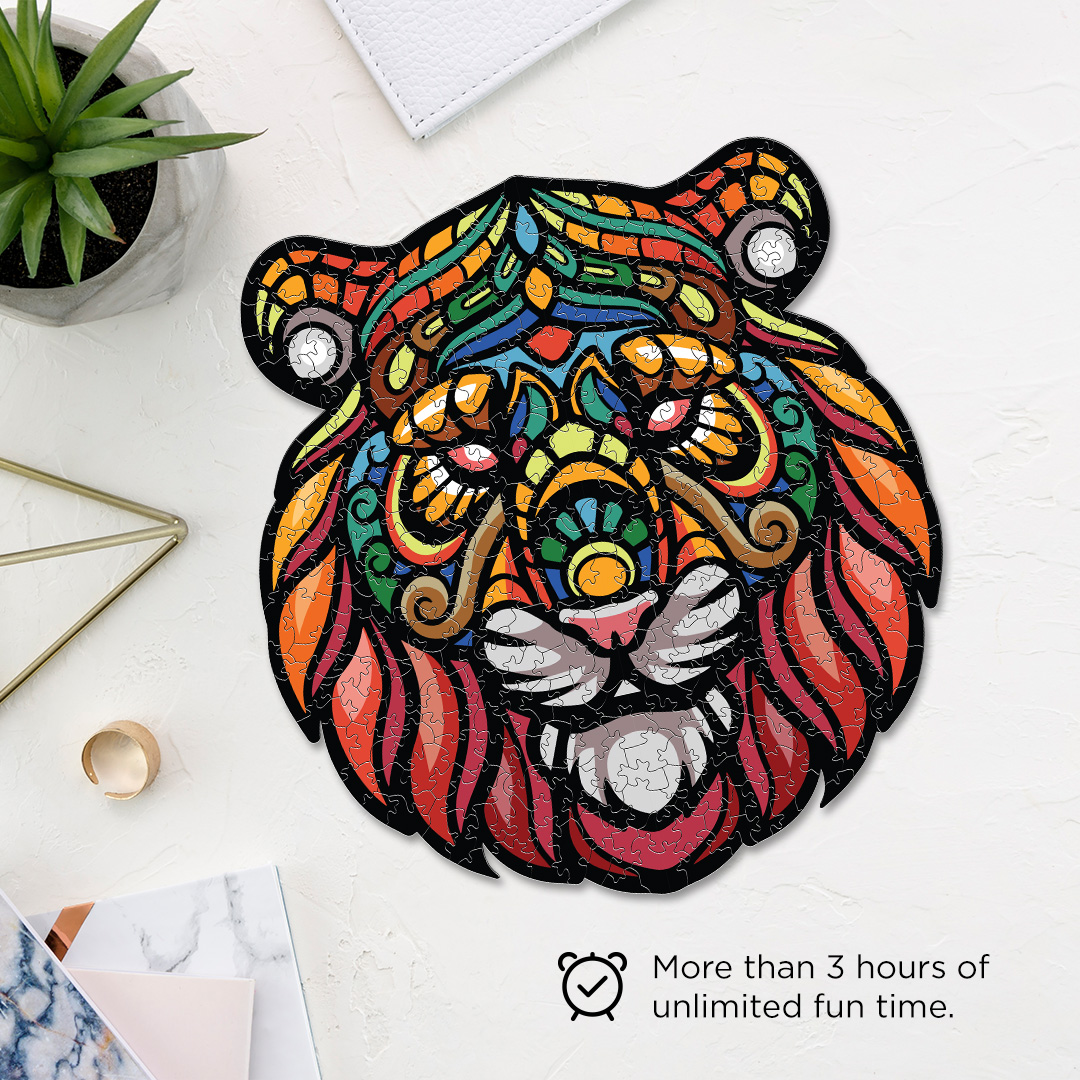 Bengal Tiger Ornamental Puzzle designed precisely to bring amazing fun time