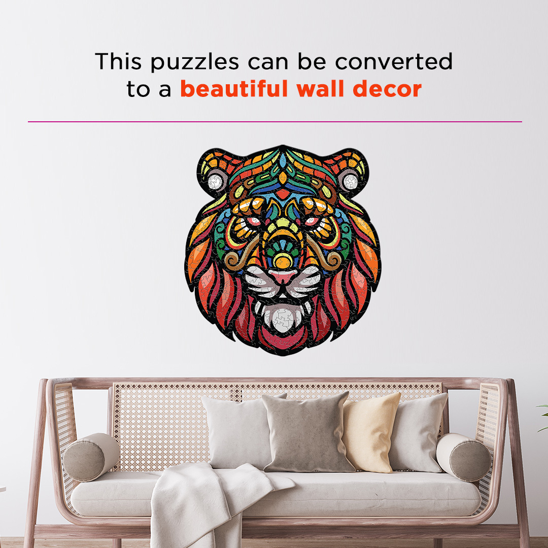 Bengal Tiger Ornamental Puzzle designed precisely to bring amazing fun time