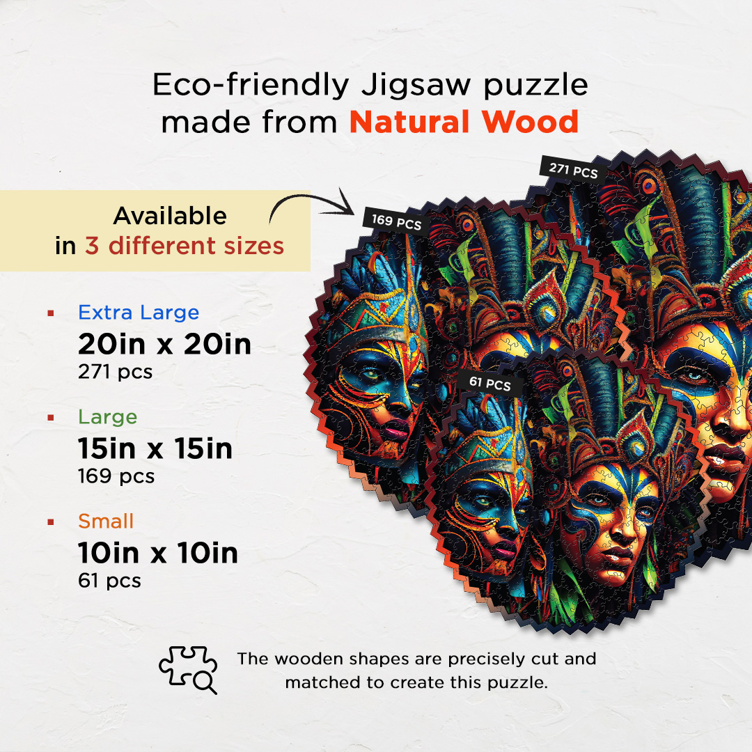 Carnival Masquerade digital art puzzle for kids and adults a creative art base puzzle
