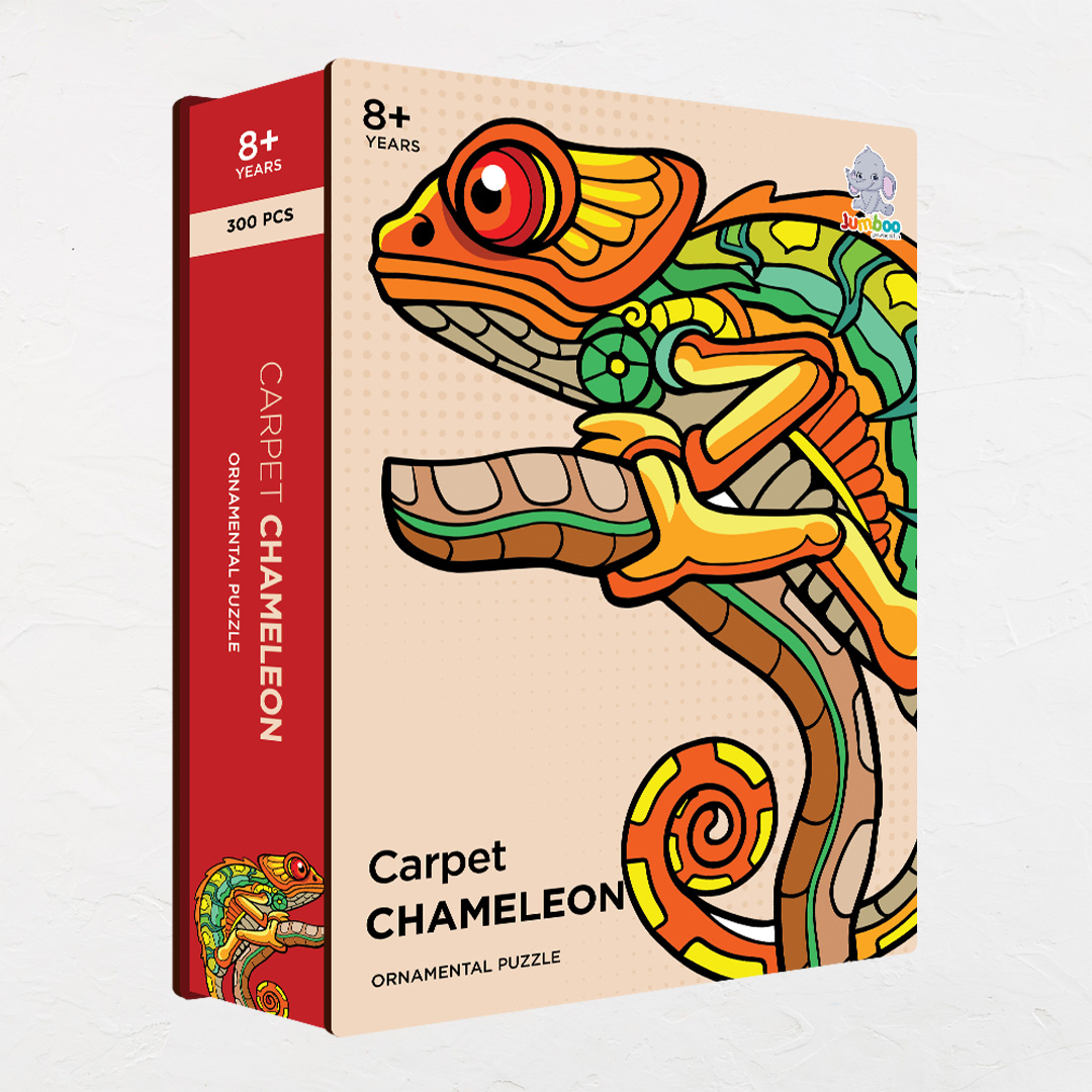 Carpet Chameleon Ornamental Puzzle designed precisely to bring amazing fun time