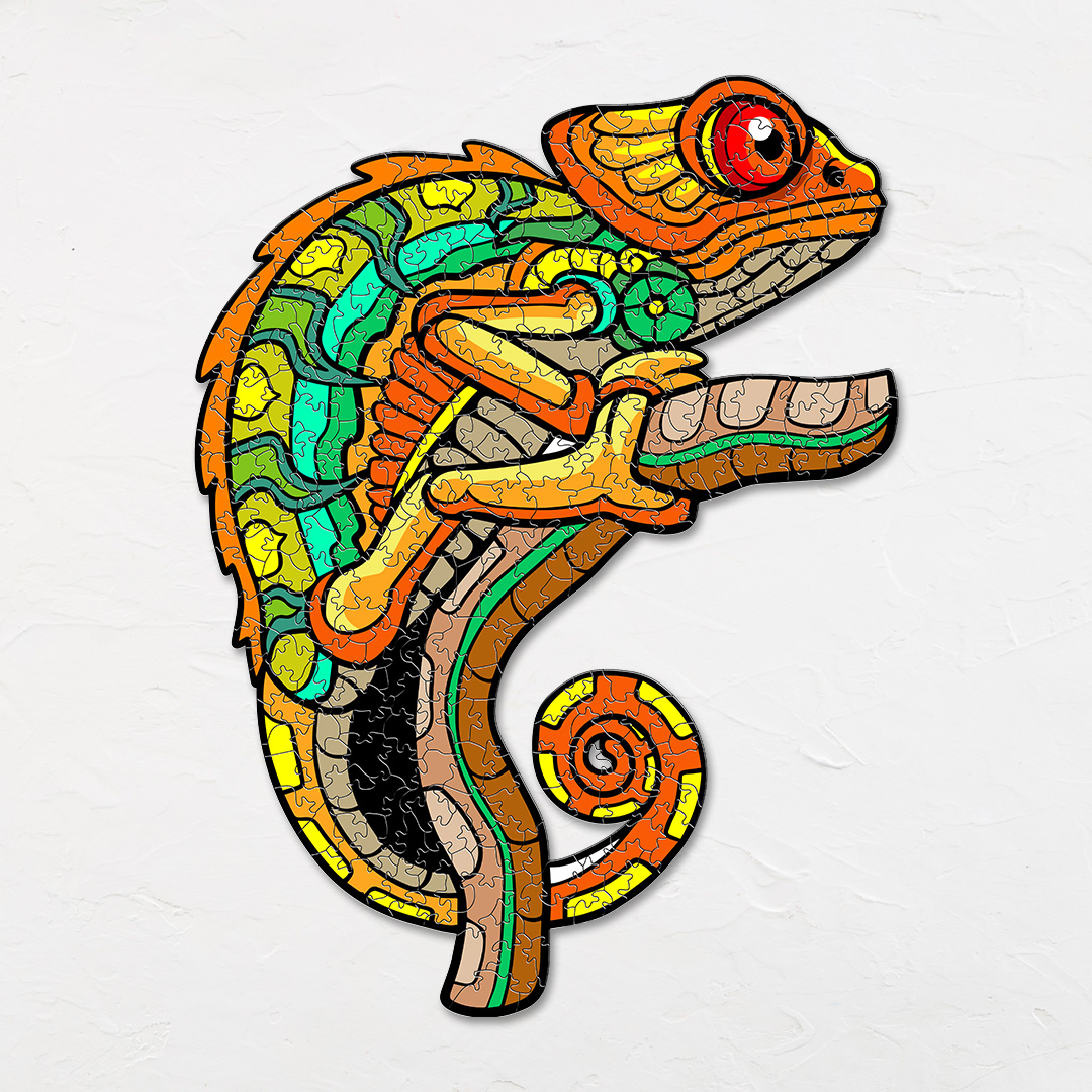 Carpet Chameleon Ornamental Puzzle designed precisely to bring amazing fun time