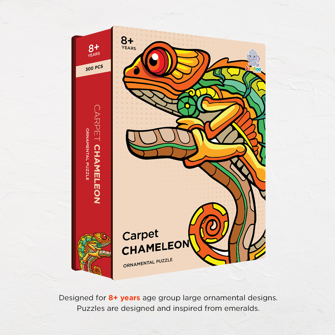 Carpet Chameleon Ornamental Puzzle designed precisely to bring amazing fun time