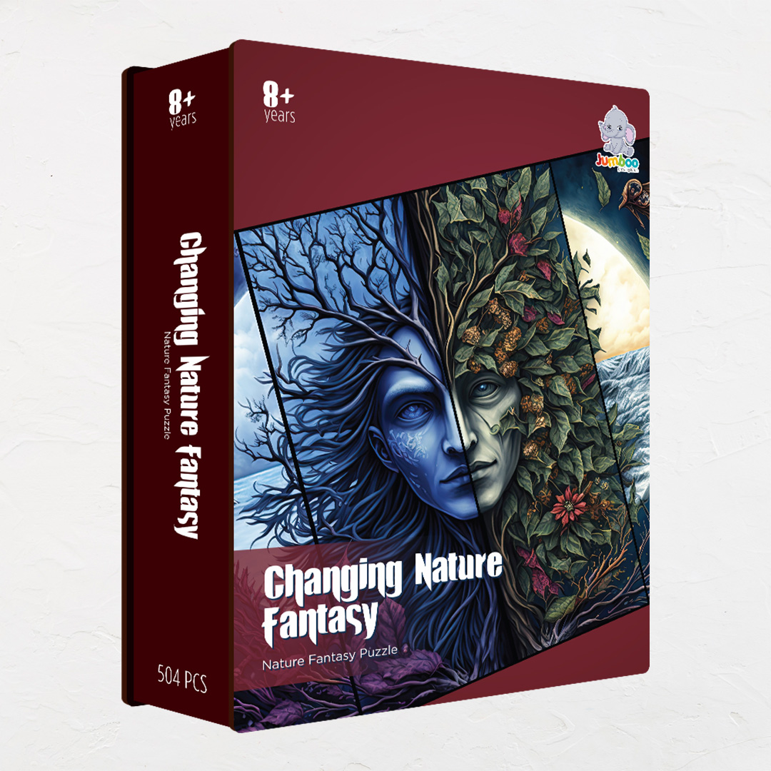 Changing Nature Fantasy unique jigsaw puzzles created to bring a live décor