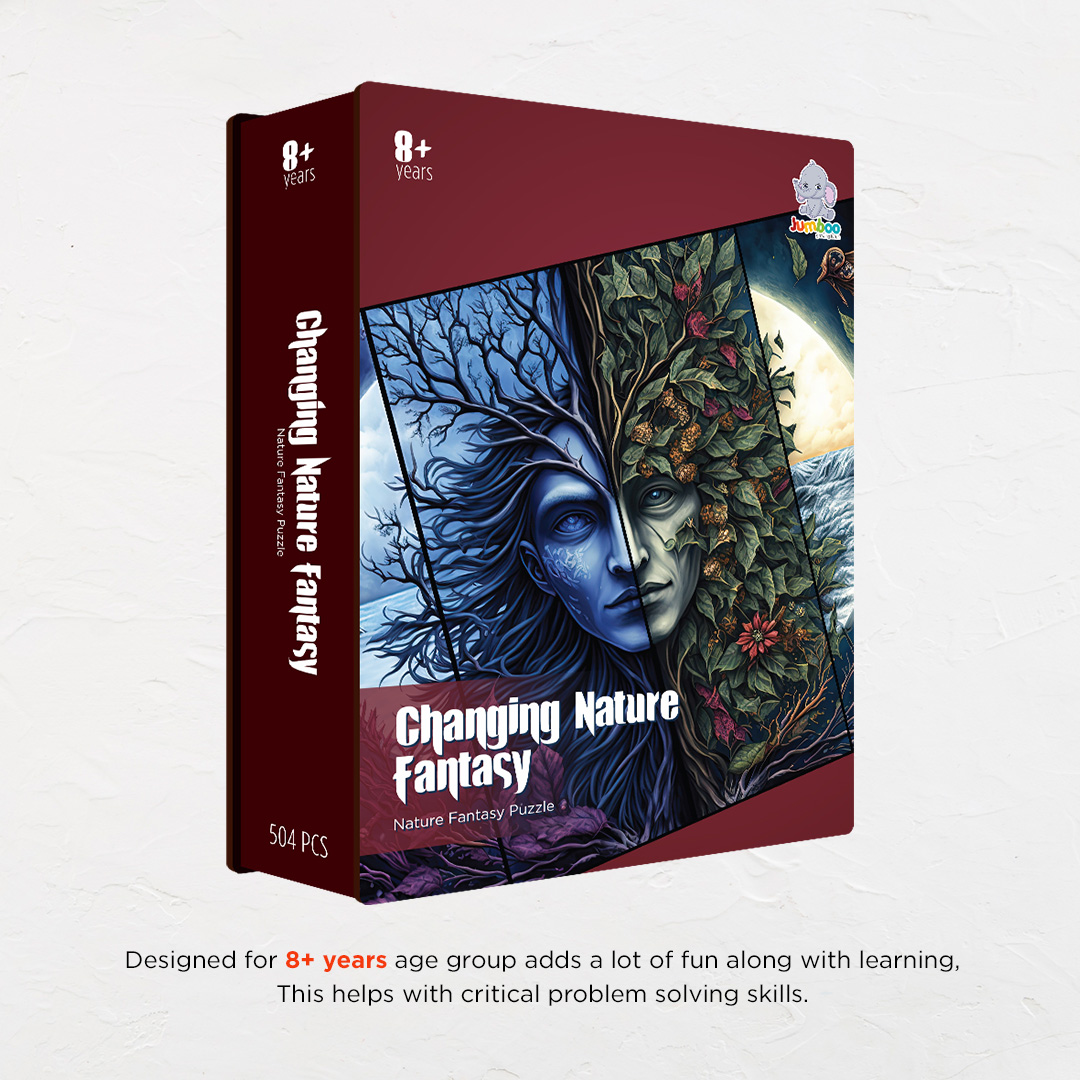 Changing Nature Fantasy unique jigsaw puzzles created to bring a live décor