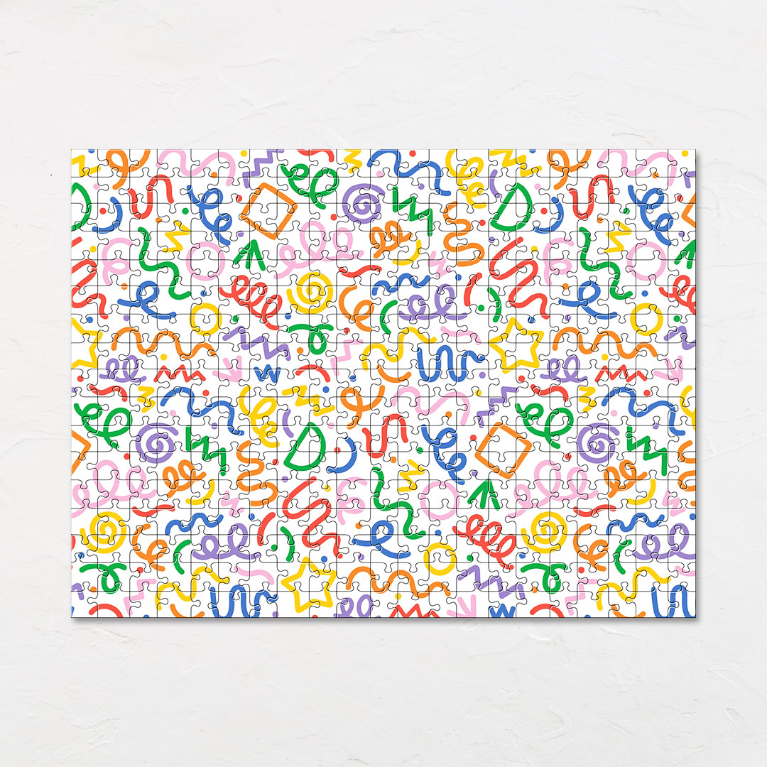 Confetti Twister is an unique pattern puzzles making it more complex to solve